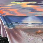 Pintura original ETERNIDAD de la artista Viviana Torres Curth -Acrílico sobre lienzo