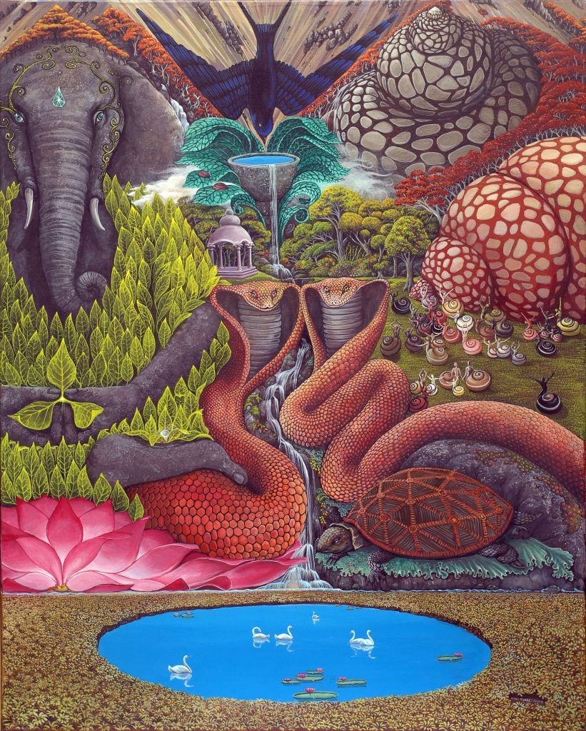 Pintura Original %Supramundos% de [Viviana Torres Curth]